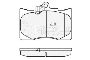 Klocki Hamulcowe Lexus Przód Gs300 430 05- Z Czujn
