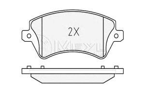 Klocki Hamulcowe Toyota Przód Corolla 00-07 Z Czuj