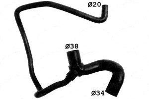 Przewód Chłodnicy Opel Astra H 1.3 Cdti 05- Sasic
