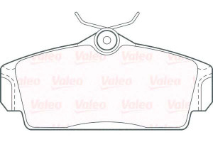Klocki Hamulcowe Valeo 410602f257 410605m325 41060