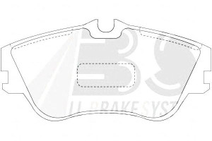 Klocki Hamulcowe Vw T4 90- A.b.s.