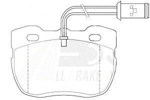 Klocki Hamulcowe Land Rover Discovery 89-98 A.b.s.