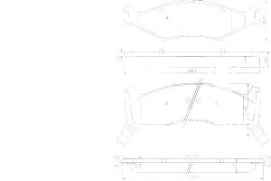 Klocki Hamulcowe Kia Sportage 95-99 Z Czuj. A.b.s.