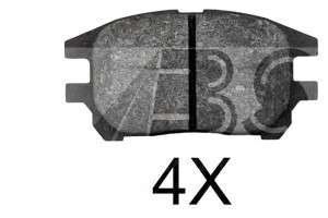 Klocki Hamulcowe Lexus Rx300 01-03 Przód A.b.s.