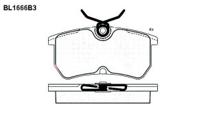 Klocki Hamulcowe Ford Fiesta Focus 14mm Wva23353 K