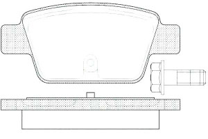Klocki Hamulcowe Alfa Romeo Mito Fiat Linea Multip
