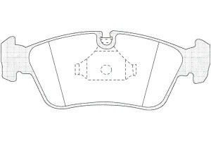 Klocki Hamulcowe Bmw 3 (e46) 1.6-2.8 12.97-12.07 L
