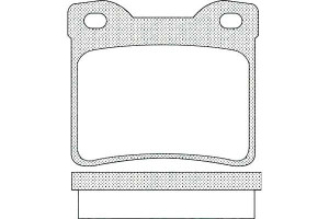Klocki Hamulcowe Mercedes V (638/2) Vito (638) 2.0