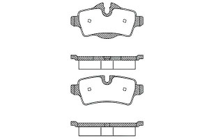 Klocki Hamulcowe Mini (r50 R53) (r56) (r57) (r58)