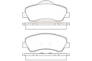Klocki Hamulcowe Citroen C-elysee 12> C4 Cactus 14
