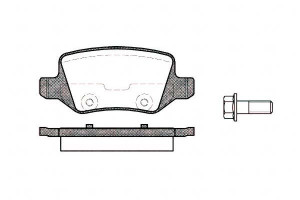 Klocki Hamulcowe Mercedes A-klasa W168 Vaneo 14.6m
