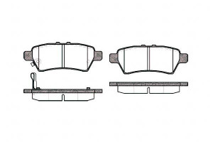 Klocki Hamulcowe Nissan Navara Pathfinder 16mm Wva