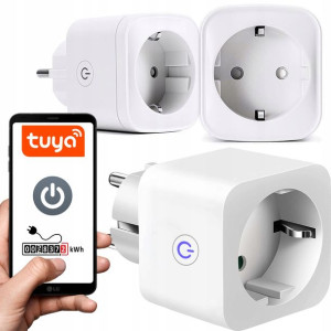 Inteligentne Gniazdko Wifi Smart Tuya + Watomierz
