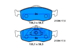 Klocki Hamulcowe Ford Cougar Mondeo I Mondeo Ii Sc