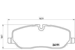 Klocki Hamulcowe Land Rover Discovery 04- Brembo