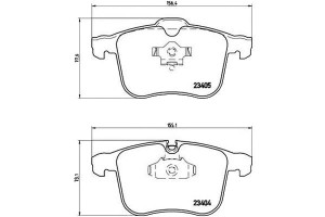 Klocki Hamulcowe Opel Vectra C 3.0 V6 Cdti 03-08 B