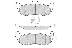 Klocki Hamulcowe Jeep Commander Grand Cherokee Iii