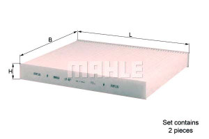 Filtr Kabiny Kabinowy Mahle 64119163328 9272641 64