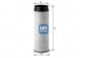 Filtr Powietrza Wtórnego Ufi 21115501 214736 Am442