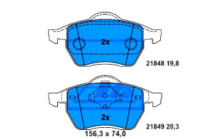 Klocki Hamulcowe Ford Galaxy Seat Alhambra Vw Shar
