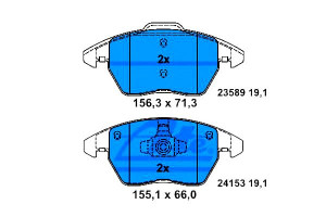 Klocki Hamulcowe Peugeot Przód 207 208 3008 307 30