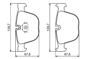 Klocki Hamulcowe Bmw X5 (e70) X5 (f15 F85) X6 (e71