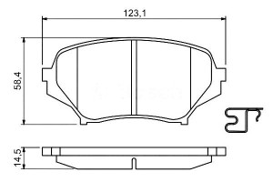Klocki Hamulcowe Mazda Mx-5 Iii 1.8/2.0 03.05-12.1