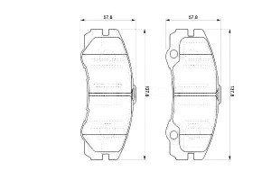 Klocki Hamulcowe Opel Przód Frontera 2,2-3,2 98- Z