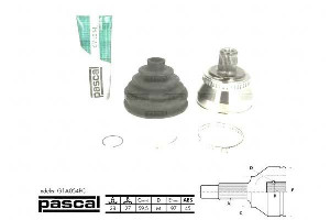 Przegub Napędowy Zewnętrzny (38z/27z/59 5mm Abs:45