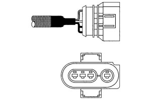 Sonda Lambda Audi A6 95- Delphi