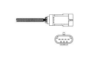 Sonda Lambda Renault Twingo 96- Delphi