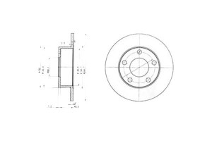 Tarcze Hamulcowe 2szt Audi A6 A8 2.5d-4.2 03.94-01
