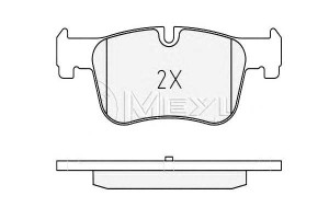 Klocki Hamulcowe Bmw Przód F20 F30 10- 118-120 316