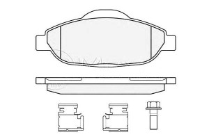 Klocki Hamulcowe Peugeot Przód 308 3008 5008 07- M