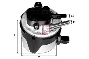 Filtr Paliwa Volvo C30 S40 Ii S80 Ii V50 V70 Iii F