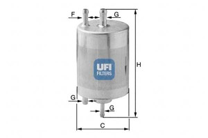 Filtr Paliwa Db Vaneo 0024773901 Ufi