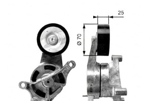 Napinacz Paska Wielorowkowego Audi A1 A3 Tt Seat A