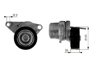 Napinacz Paska Wielorowkowego Citroen C2 C2 Enterp