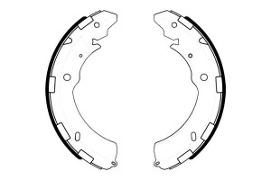 Szczęki Hamulcowe Mitsubishi L200 05- Brembo