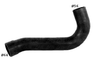 Przewód Chłodnicy Powietrza (śr. 64mm Czarny) Merc