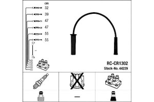 Przewody Zapłonowe Chrysler Voyager 3,3 Ngk