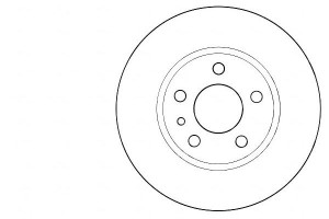 Tarcze Hamulcowe 2szt Alfa Romeo 156 97-02 Tył A.b