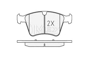 Klocki Hamulcowe Mercedes Przód X164 Gl350-500 06-