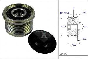 Koło Pasowe Alternatora Mazda 6, Cx-5 2.2 D 04.12-