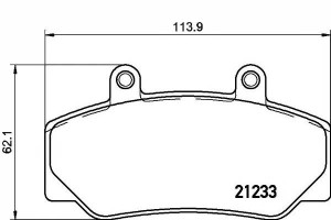 Klocki Hamulcowe Volvo Przód 740 Textar