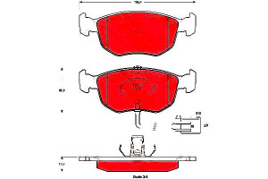 Klocki Hamulcowe Ford Mondeo I Mondeo Ii 1.8/2.0/2