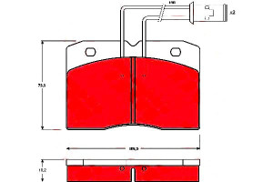 Klocki Hamulcowe Iveco Daily I Daily Ii Alfa Romeo