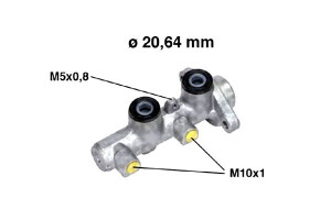 Pompa Hamulcowa Daewoo Matiz 98-00 (-abs) Cifam