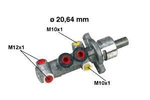 Pompa Hamulcowa Renault Clio Ii 98-07 (-abs) Cifam