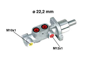 Pompa Hamulcowa Citroen Xsara 97-00 Metelli